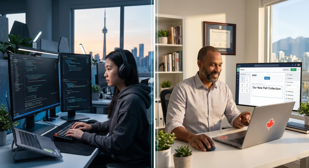 custom cms development Canada